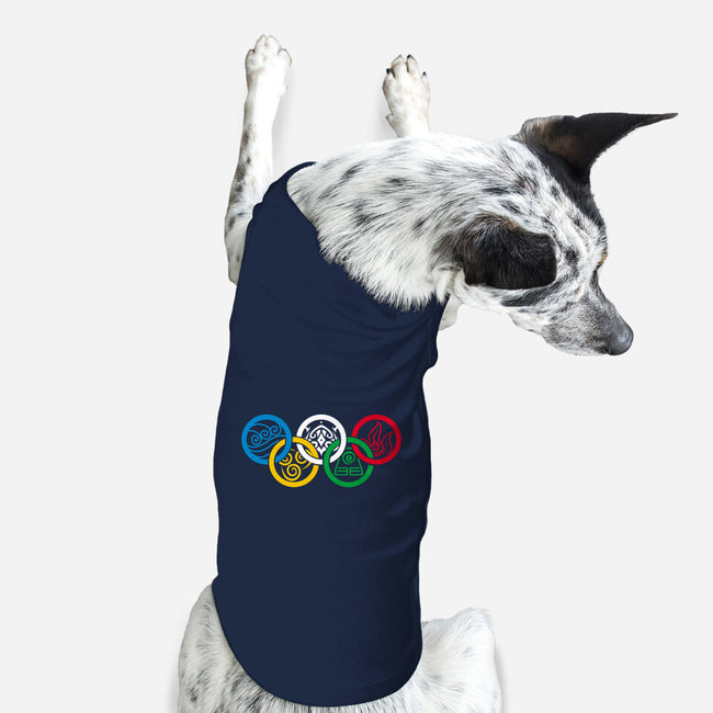 Bending Olympics-dog basic pet tank-KindaCreative