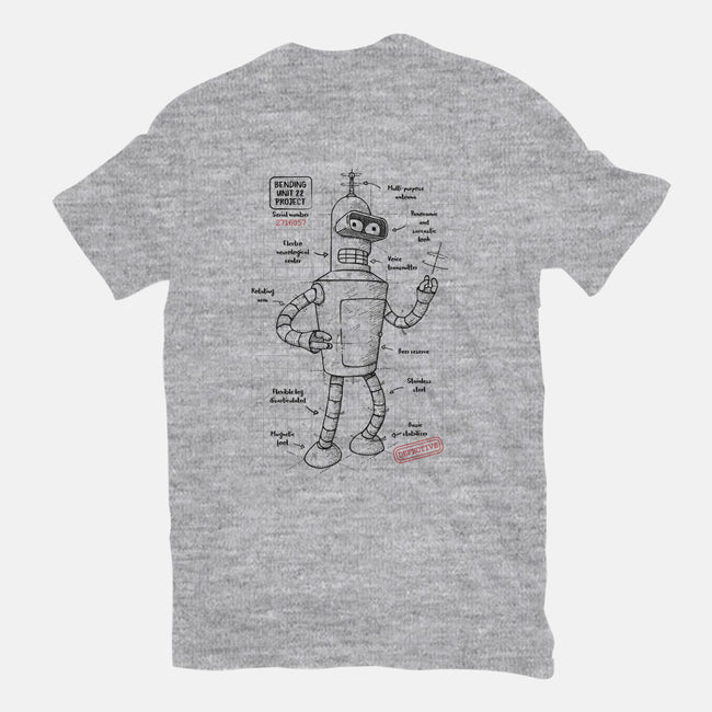 Bending Unit 22-mens premium tee-ducfrench