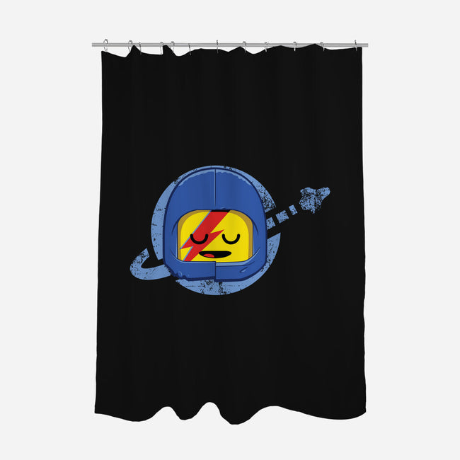Benny Stardust-none polyester shower curtain-dann matthews
