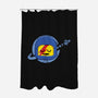 Benny Stardust-none polyester shower curtain-dann matthews