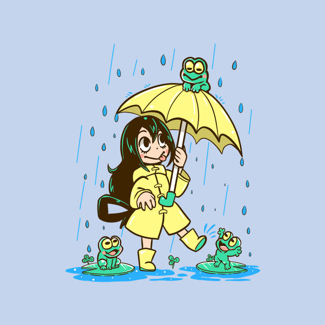 Best Frog Girl-none polyester shower curtain-TechraNova