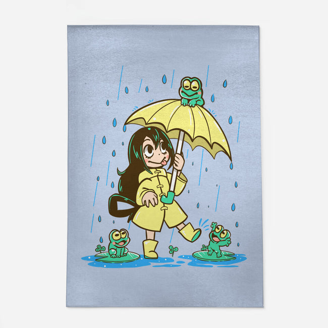 Best Frog Girl-none outdoor rug-TechraNova