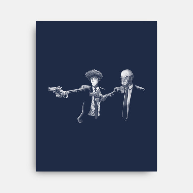 Bibappu Fiction-none stretched canvas-blackhand