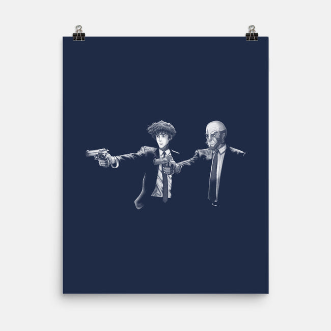 Bibappu Fiction-none matte poster-blackhand