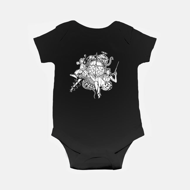 BioGraffiti-baby basic onesie-Fearcheck