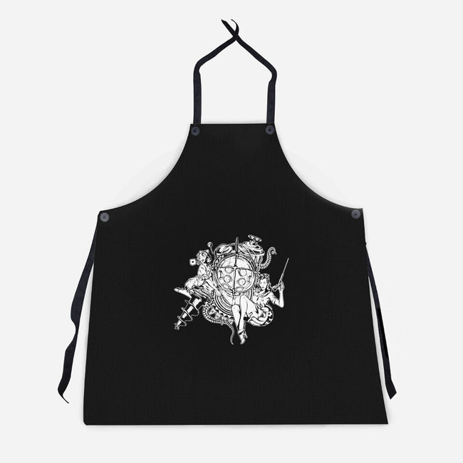 BioGraffiti-unisex kitchen apron-Fearcheck