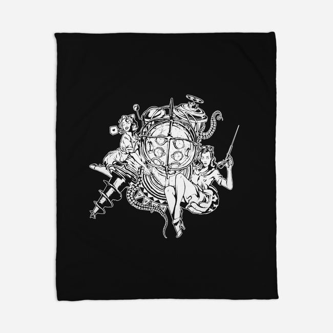 BioGraffiti-none fleece blanket-Fearcheck