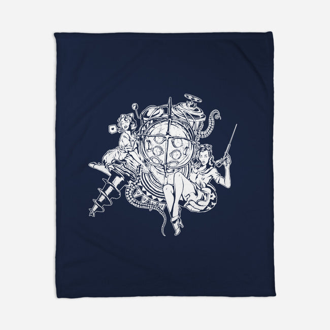 BioGraffiti-none fleece blanket-Fearcheck