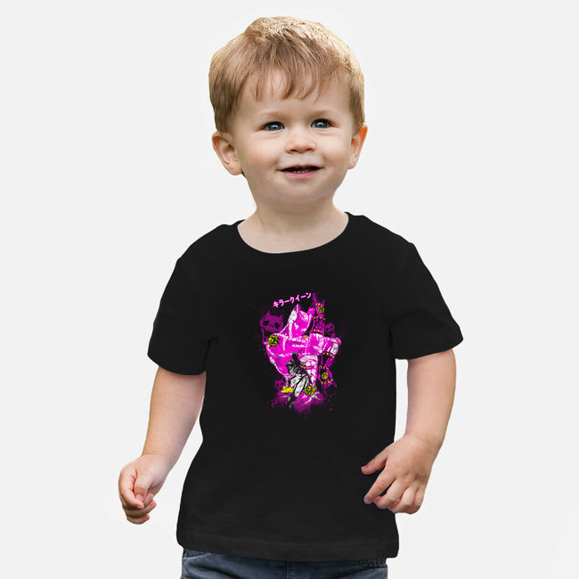 Bites the Dust-baby basic tee-Genesis993