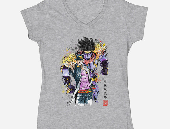 Bizarre Adventure Watercolor