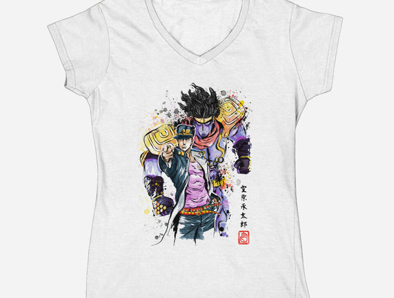 Bizarre Adventure Watercolor