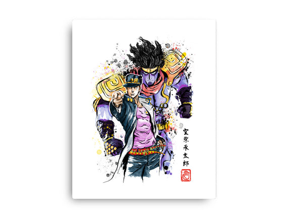 Bizarre Adventure Watercolor