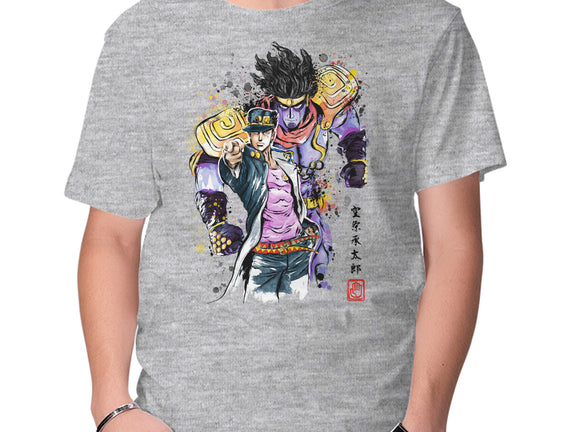 Bizarre Adventure Watercolor