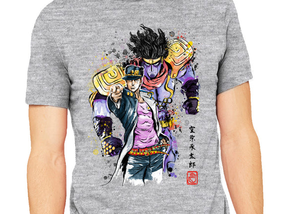 Bizarre Adventure Watercolor