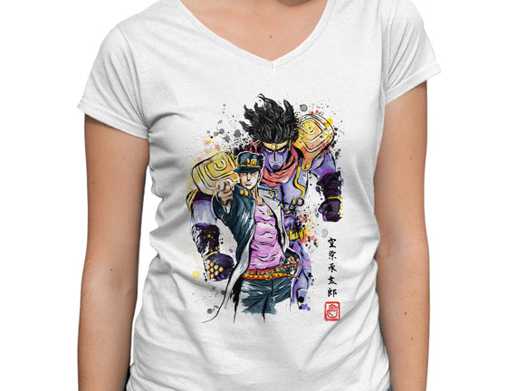 Bizarre Adventure Watercolor