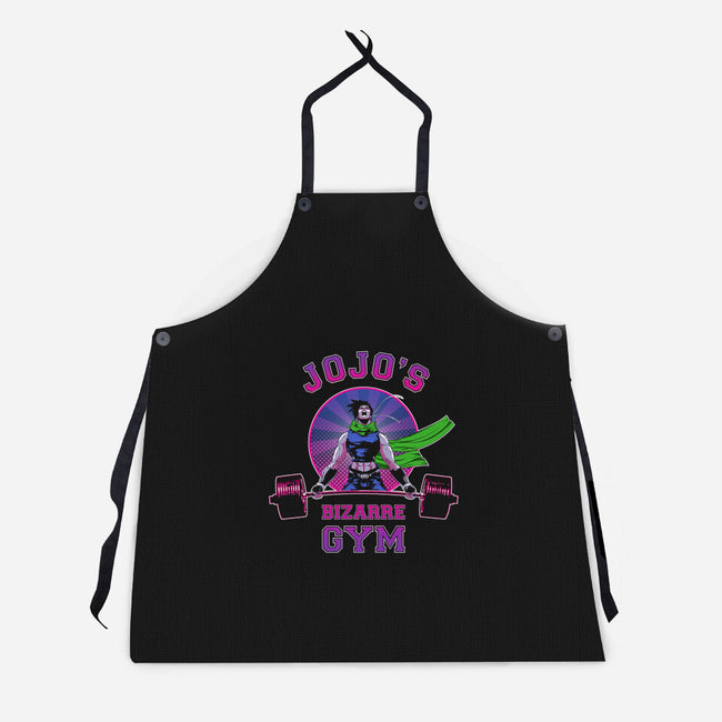Bizarre Gym-unisex kitchen apron-ddjvigo