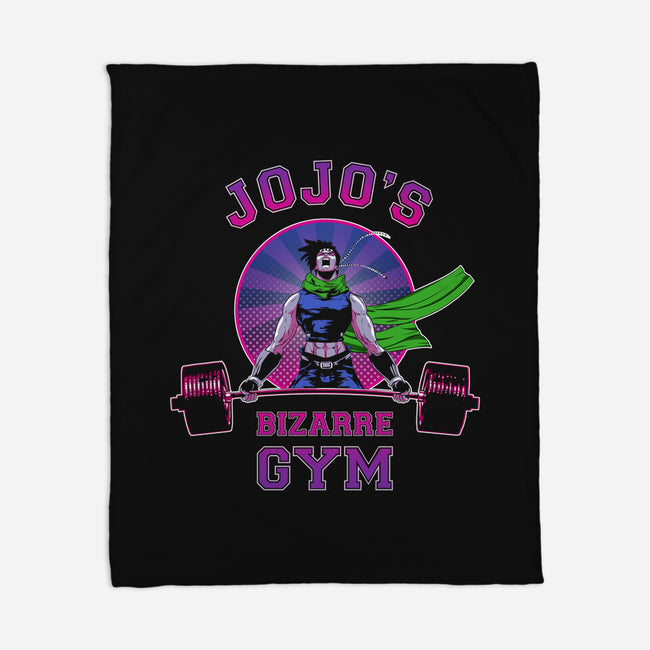 Bizarre Gym-none fleece blanket-ddjvigo