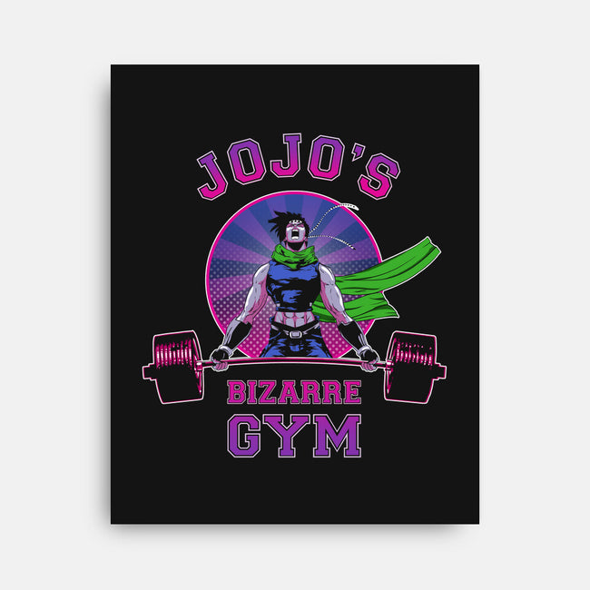 Bizarre Gym-none stretched canvas-ddjvigo