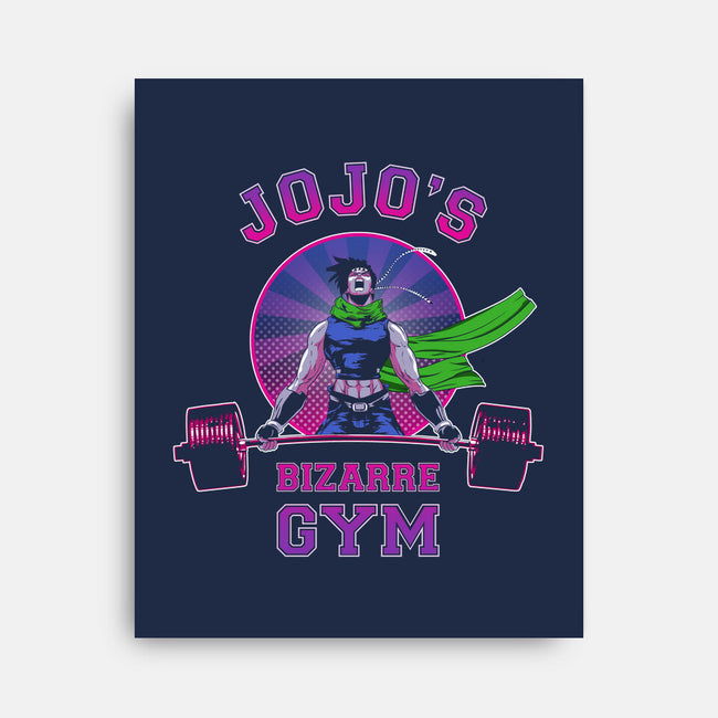Bizarre Gym-none stretched canvas-ddjvigo