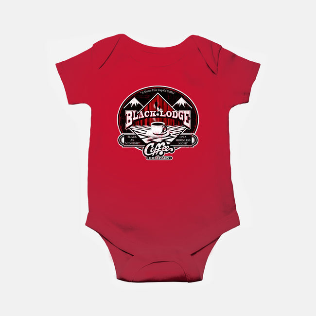 Black Lodge Coffee Company-baby basic onesie-mephias