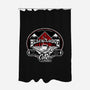 Black Lodge Coffee Company-none polyester shower curtain-mephias