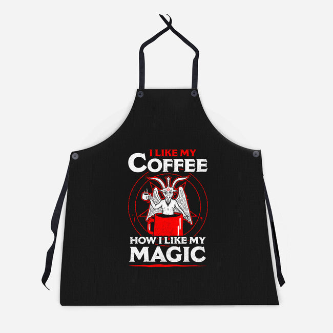 Black Magic-unisex kitchen apron-dumbshirts