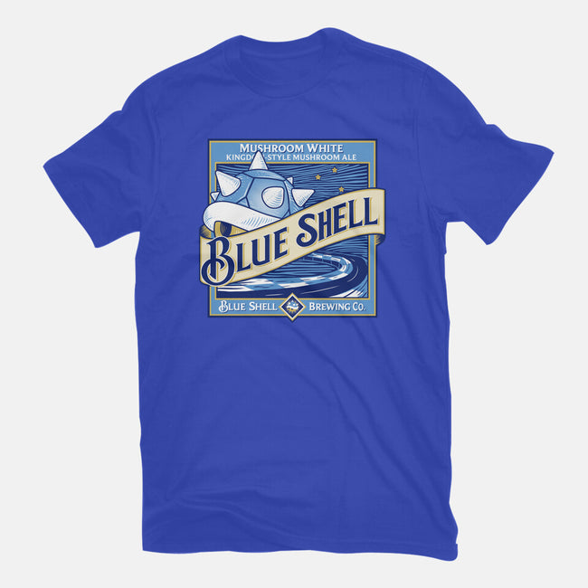 Blue Shell Beer-unisex basic tee-KindaCreative