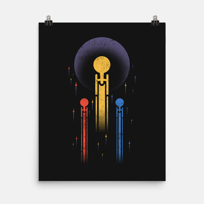 Boldly Go-none matte poster-DJKopet