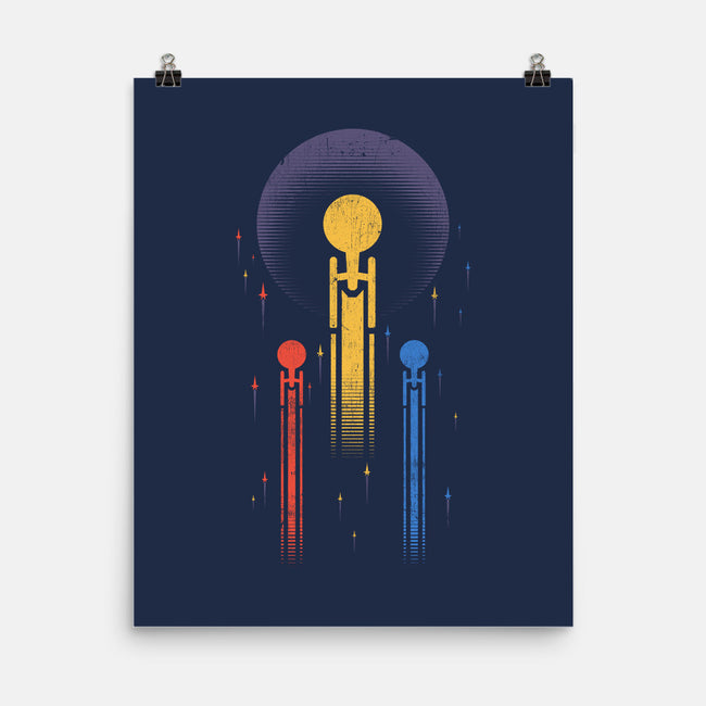 Boldly Go-none matte poster-DJKopet