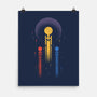 Boldly Go-none matte poster-DJKopet