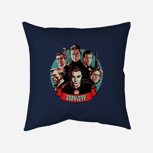 Bonds, James Bonds-none removable cover w insert throw pillow-alop0112