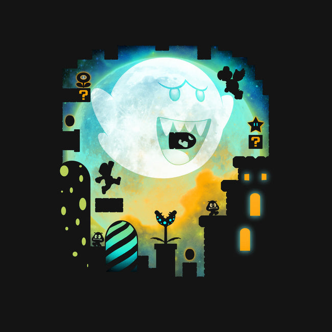 Boo Moon-youth crew neck sweatshirt-ManuelDA