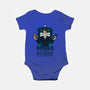 Books, The Best Weapons-baby basic onesie-pigboom