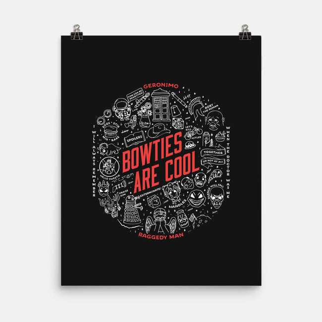 Bowties are Cool-none matte poster-dmh2create