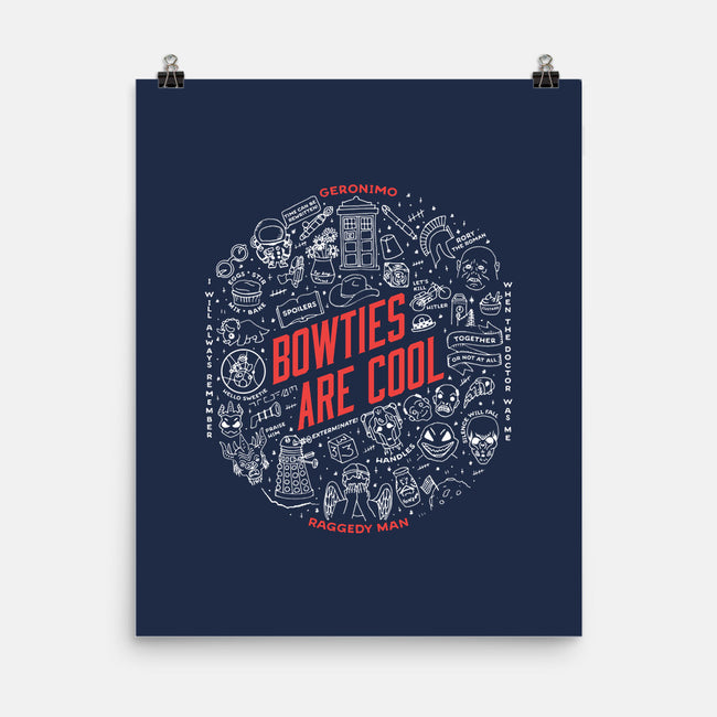 Bowties are Cool-none matte poster-dmh2create