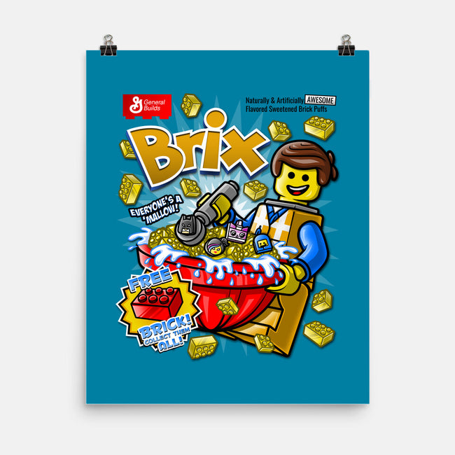 Brix Cereal-none matte poster-Punksthetic
