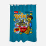 Brix Cereal-none polyester shower curtain-Punksthetic