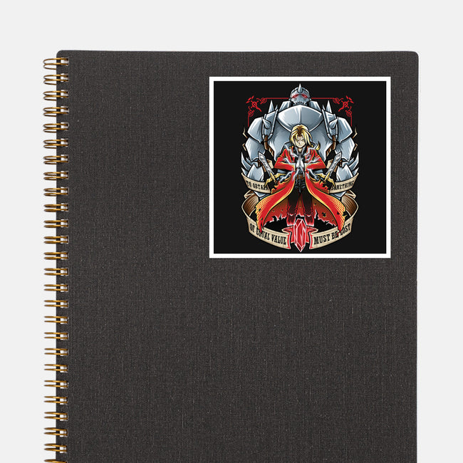 Brotherhood-none glossy sticker-TrulyEpic