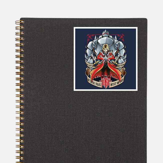 Brotherhood-none glossy sticker-TrulyEpic