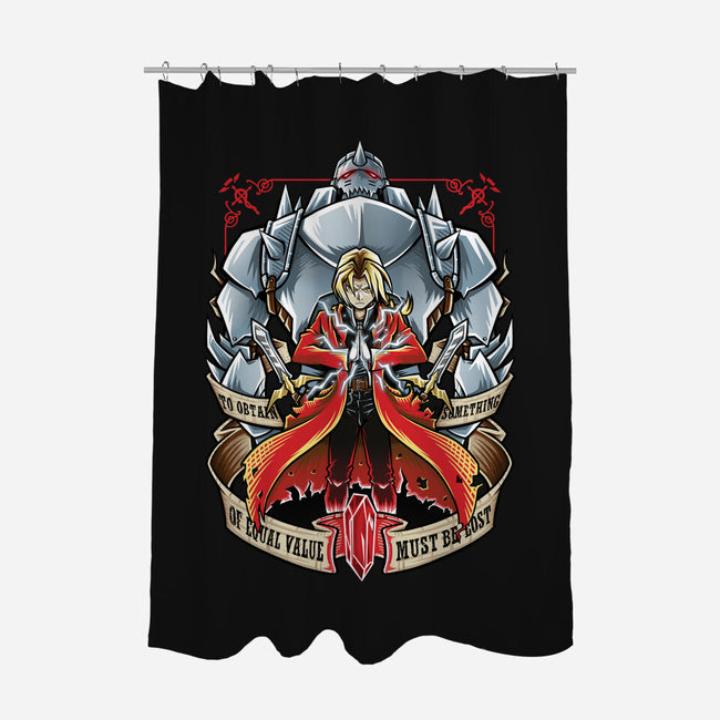 Brotherhood-none polyester shower curtain-TrulyEpic