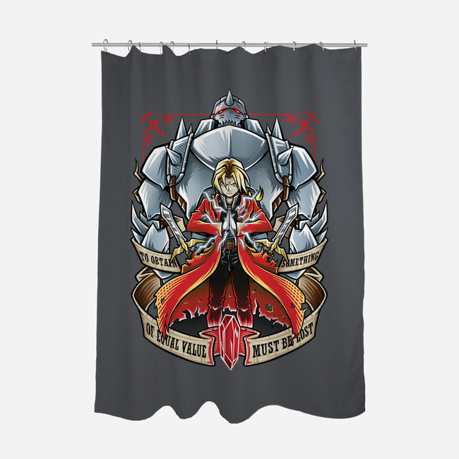Brotherhood-none polyester shower curtain-TrulyEpic