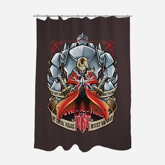 Brotherhood-none polyester shower curtain-TrulyEpic
