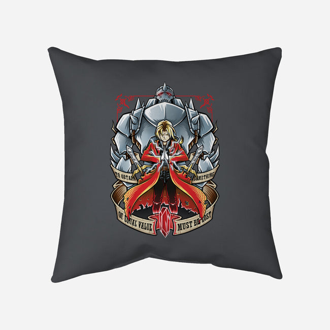 Brotherhood-none removable cover throw pillow-TrulyEpic
