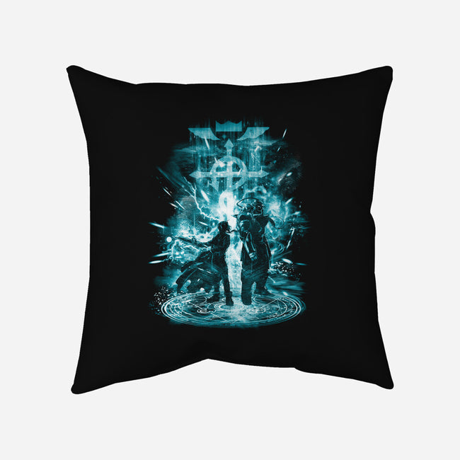 Brotherhood Storm-none removable cover w insert throw pillow-kharmazero
