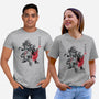 Brotherhood Sumi-e-unisex basic tee-DrMonekers
