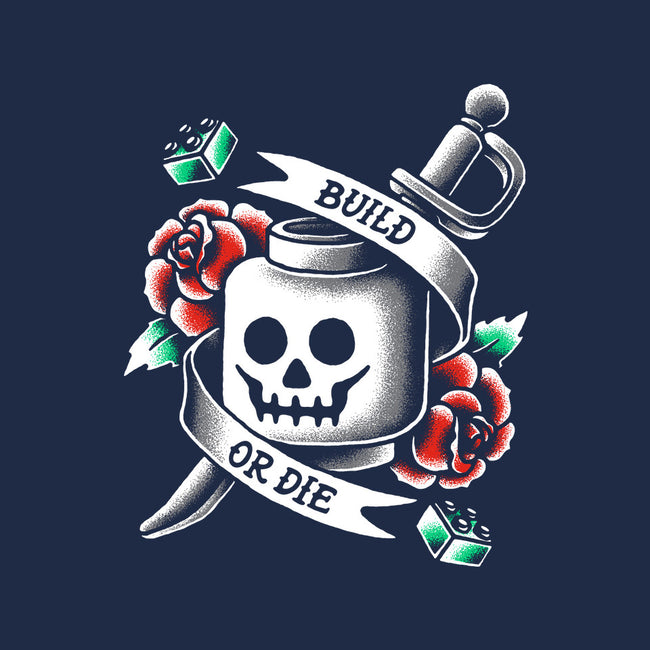 Build or Die-none glossy sticker-BWdesigns
