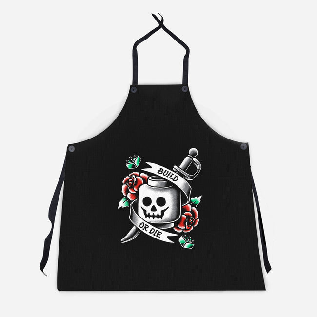 Build or Die-unisex kitchen apron-BWdesigns
