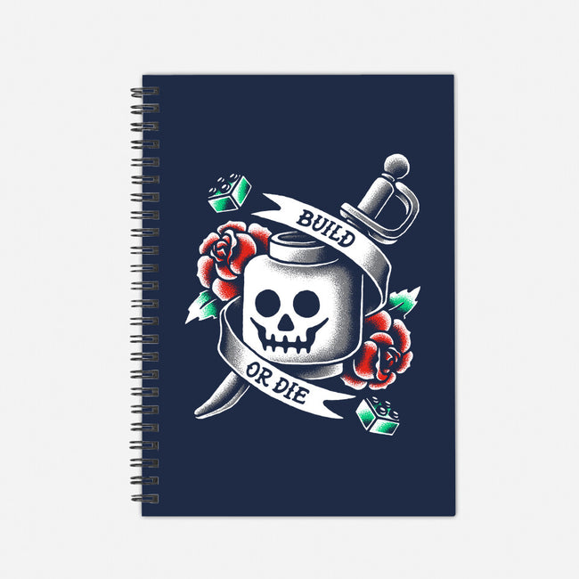 Build or Die-none dot grid notebook-BWdesigns