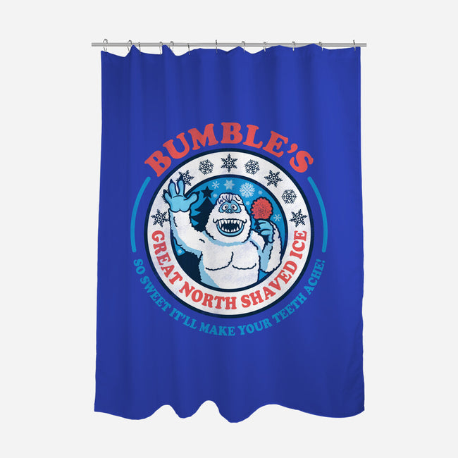 Bumble's Shaved Ice-none polyester shower curtain-Beware_1984