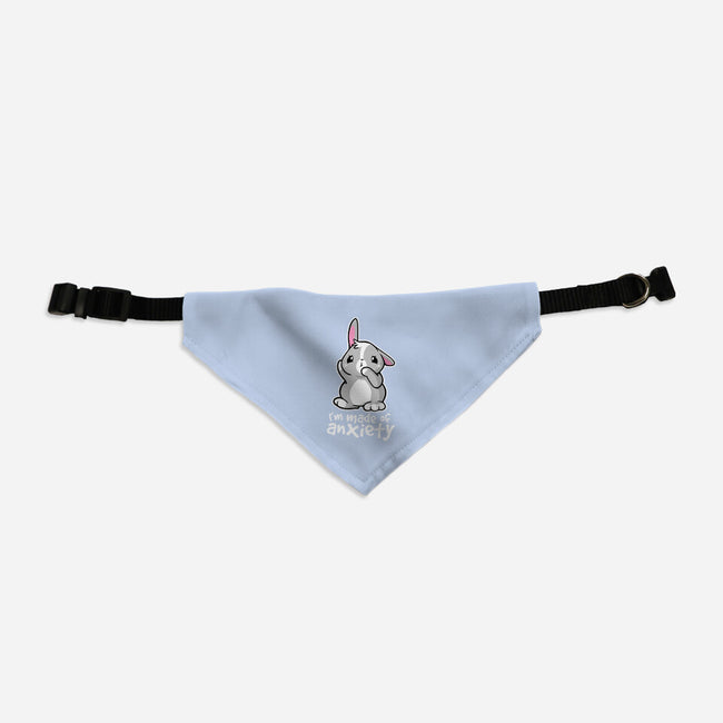 Bunny Anxiety-dog adjustable pet collar-NemiMakeit